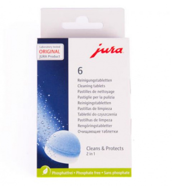 Jura puhastustabletid, 6 tk